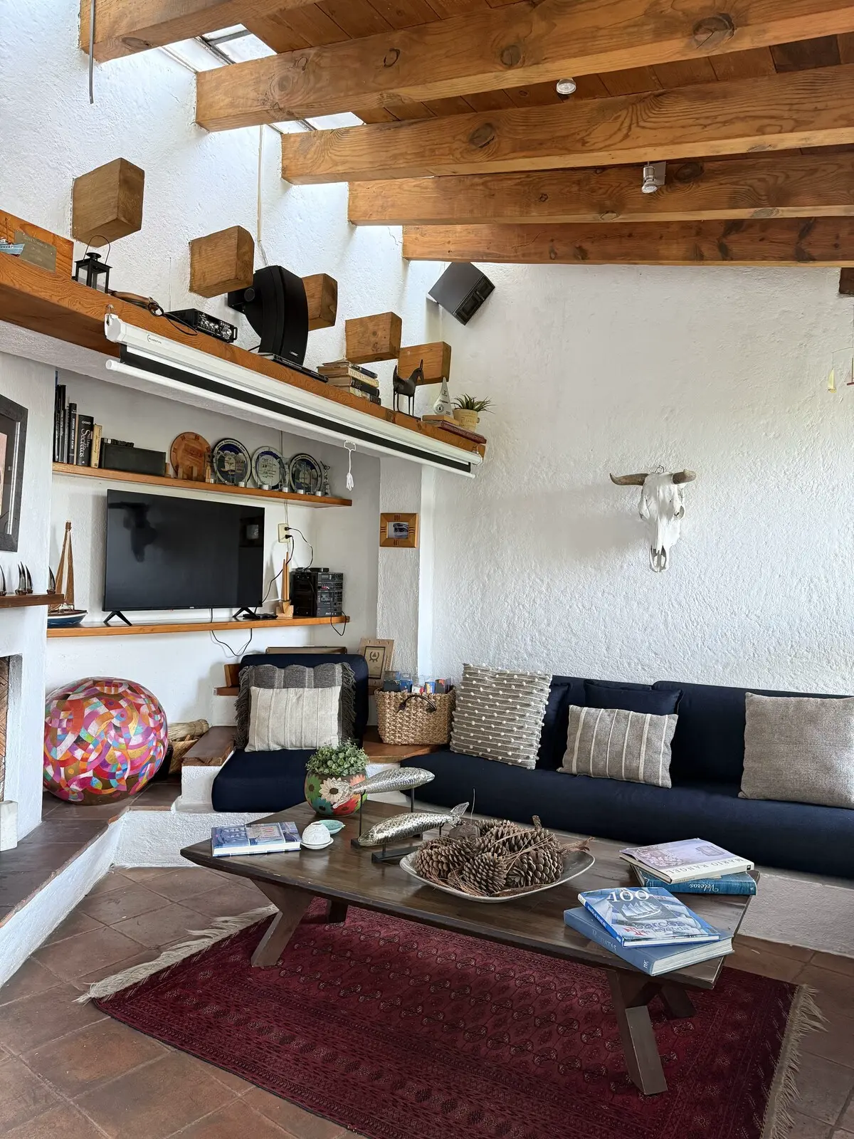 Vista al lago, terraza y chimenea · Casa vallesana 3
