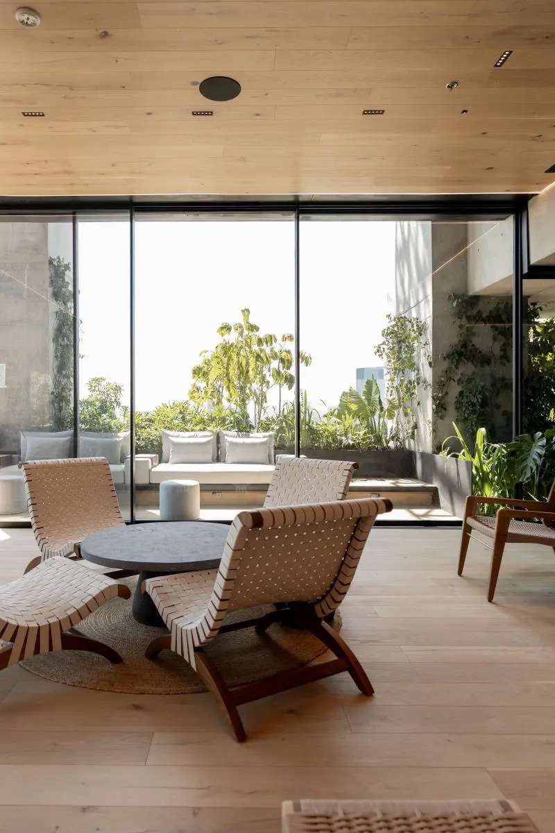 Loft Moderno en Reforma · Spa, Alberca y Gimnasio