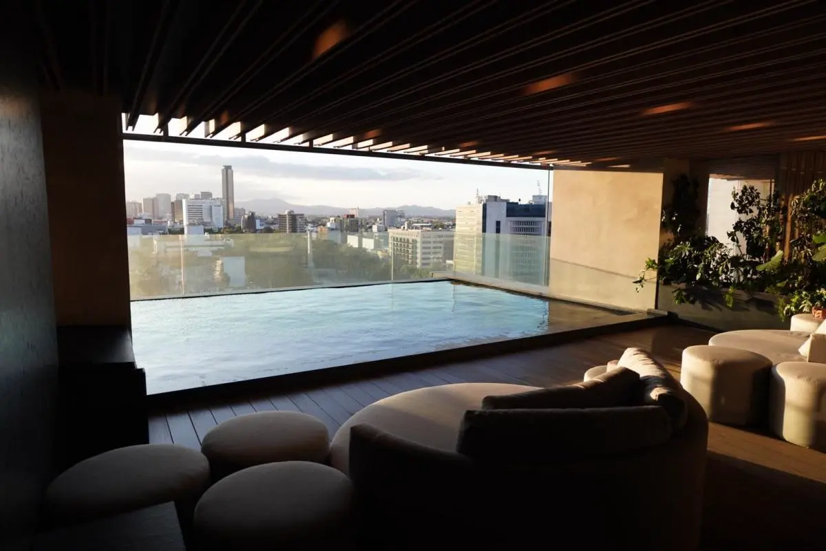Loft Moderno en Reforma · Spa, Alberca y Gimnasio 4