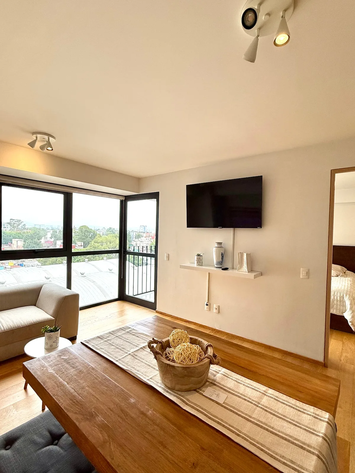 Nuevo Polanco: Depa 1 Rec con Terraza y Vista 2